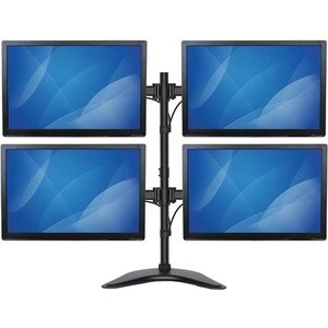 StarTech.com Vierfach-Monitorhalter - Schwenkbar - Verstellbarer 4 Monitorständer - Für VESA Monitore bis zu 27 Zoll (8 Kg