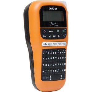 Brother P-touch PT-E110 Elektronischer Etikettendrucker - Thermotransfer - 20 mm/s Mono - 180 dpi - Klebefilm - Batterie -