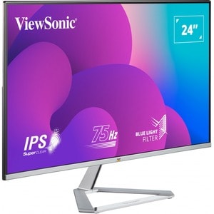 Viewsonic VX Series VX2476-SMH. Bildschirmdiagonale: 60,5 cm (23.8"), Display-Auflösung: 1920 x 1080 Pixel, HD-Typ: Full H