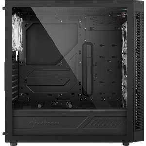 TG5 Pro RGB. Formfaktor: Midi Tower, Typ: PC, Material: Stahl, Gehärtetes Glas. Platzierung der Stromversorgung: Boden. In