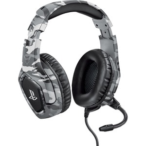 Trust Forze 488 Kabel Kopfbügel Stereo Gaming Headset - Grau - Binaural - Ohrumschließend - 20 Hz bis 20 kHz Frequenzgang 
