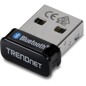 Trendnet TBW-110UB, USB Typ-A, Bluetooth, Schwarz, Laptop, 0,0003 Gbit/s, 0 - 40 °C