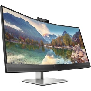 HP E34m G4 86,4 cm (34 Zoll) Webcam WQHD Gekrümmter Bildschirm LCD-Monitor - 21:9 Format - 863,60 mm Class - Vertical-Alig