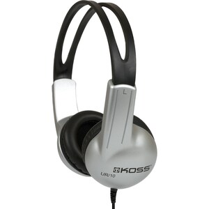 KOSS STEREOPHONE CLOSED EAR ADJ HEADBAND RETAIL PACKAGING