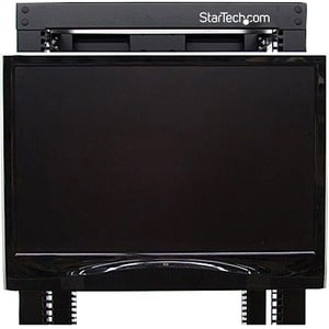 StarTech.com 4 HE Universal VESA LCD-Monitorhalterung für 19 Zoll Rack oder Schrank, TAA-konform, Halterung aus kaltgepres