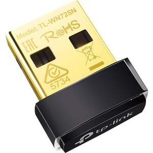 TL-WN725N 11BGN 150MB 2.4GHZ WPA WPE WL N USB ADAP NANO REALTEK