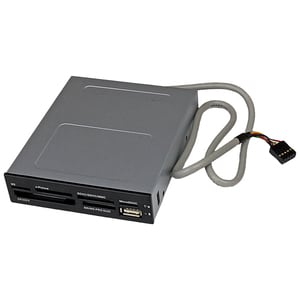 3.5IN FRONT BAY 22-IN-1 USB 2.0 CARD READER - CF/SD/MMC/MS/XD