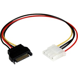 StarTech.com Câble adaptateur d'alimentation SATA vers LP4 30 cm - F/M - Pour Disque dur - SATA / Molex - 18 Calibre - 1 Pcs