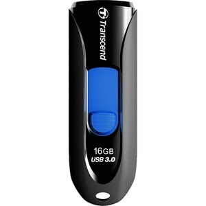 Transcend JetFlash 790 16 GB USB 3.0 Flash-Laufwerk - Schwarz, Blau