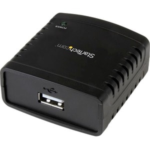 StarTech.com 10/100 Mbit/s Ethernet auf USB 2.0 Netzwerk LPR Printserver - USB Druckserver / Print Server mit Auto-sensing