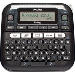 Brother P-touch PT-D210VP Elektronischer Etikettendrucker - Thermotransfer - 20 mm/s Mono - 180 dpi - Aufkleber, Klebefilm