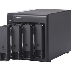 QNAP TR-004 4 x Gesamtzahl Einschübe DAS-Speichersystem Desktop - Serial ATA/600 Steuerung - RAID-Unterstützung - 0, 1, 5,