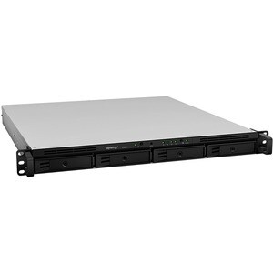 Synology RS820+ 4 x Gesamtzahl Einschübe SAN/NAS-Speichersystem - Intel Atom C3538 Quad-Core 2,10 GHz - 2 GB RAM - DDR4 SD