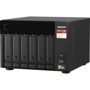 QNAP TS-673A-8G 6 x Gesamtzahl Einschübe NAS-Speichersystem - 5 GB Größe Flash-Speicher - AMD Ryzen V1500B Quad-Core 2,20 