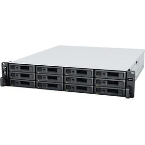 Synology RackStation RS2421RP+ 12 x Gesamtzahl Einschübe SAN/NAS-Speichersystem - AMD Ryzen V1500B Quad-Core 2,20 GHz - 4 