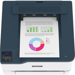 Imprimante laser Sans fil Bureau Xerox C230V/DNI - Couleur - Impression 22 ppm Mono/22 ppm Couleur - 600 x 600 dpi - Recto