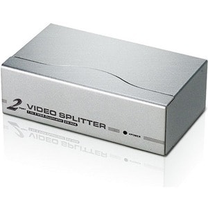 2PORT VIDEO SPLITTER W/ SUPPORT UP TO 1280 X 1024