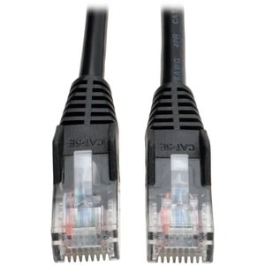 7FT CAT5E BLACK PATCH CABLE CAT5 SNAGLESS MOLDED M/M RJ45 350MH