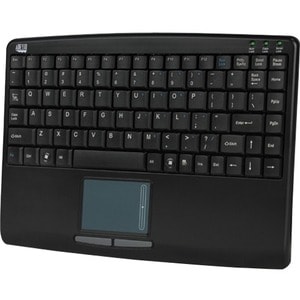 MINI USB KEYBOARD W/ TOUCH PAD CIRQUE GLIDEPOINT TECHNOLOGY BLACK