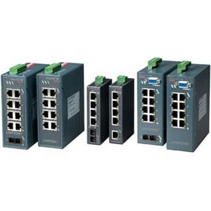 5PORT MANAGED 10/100 ENET STACKABLE SWITCH W/DIN RAIL