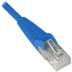 1FT CAT6 PATCH CABLE M/M BLUE GIGABIT MOLDED SNAGLESS PVC RJ45