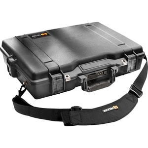 1495 NOTEBOOK HARD CASE BLACK W/FOAM FITS UP TO 17IN LAPTOP