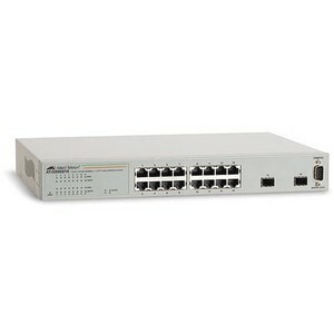 Allied Telesis WebSmart AT-GS950/16 16 Anschlüsse Verwaltbar Ethernet-Switch - Gigabit-Ethernet - 10/100/1000Base-T - 2 Un