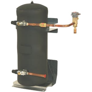 FLOODED RECEIVER 17LB R410A 6IN DIAMETER 18IN LENGTH
