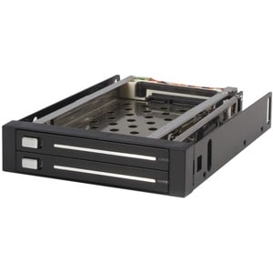 2 DRIVE 2.5IN TRAYLESS HOT SWAP SATA MOBILE RACK BACKPLANE