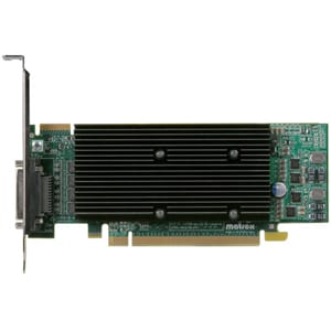 Matrox Matrox M9140 Grafikkarte - 512 MB DDR2 SDRAM - Low Profile - PCI Express x16 - DVI