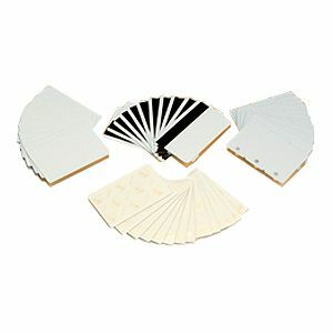 Badge Zebra Premier - Imprimable - 53,85 mm x 85,85 mm Longueur - 500 - Blanc - Chlorure de polyvinyle (PVC).