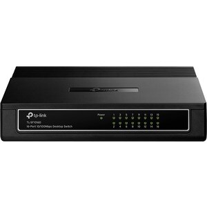 TP-Link TL-SF1016D 16 Anschlüsse Ethernet-Switch - Fast Ethernet - 10/100Base-TX - 2 Unterstützte Netzwerkschicht - Verdri