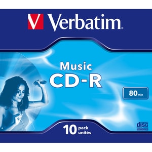 CDR AUDIO LIVE IT COLOURS 80 MIN. PACK 10
