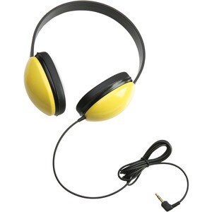 CALIFONE CHILDRENS STEREO YELLOW HEADPHN LIGHTWEIGHT