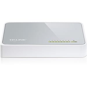 MINI DESKTOP SWTICH 8PORT 8/10/100M & PLASTIC CASE