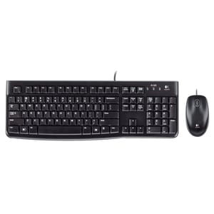 COMBO CLAVIER SOURIS MK120 NOIR FILAIRE USB AZERTY FR            FR