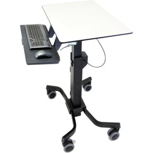 Ergotron TeachWell 24-220-055 Computerwagen - 17,50 kg Kapazität - 4 Rollen - Stahl, Plastik, Phenolkunststoff - 78,74 cm 