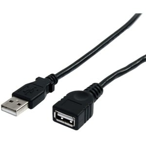 StarTech.com Câble d'Extension Mâle/Femelle USB 2.0 de 90m - Prolongateur USB - Rallonge - 2e bout: 1 x 4-pin USB 2.0 Type