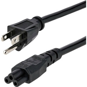 3FT STANDARD NEMA 5-15P TO C5 NOTEBOOK POWER CORD