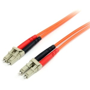 StarTech.com Câble patch à fibre optique duplex 62,5/125 multimode 2 m LC - LC - 2e bout: 2 x LC Network - Male - 10 Gbit/