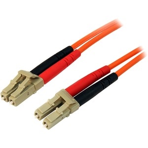 StarTech.com 1m Multimode 50/125 Duplex Fiber Patch Cable LC - LC - 2e bout: 2 x LC Network - Male - 10 Gbit/s - Câble de 