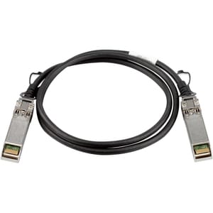 D-Link DEM-CB100S 1 m Netzwerkkabel für Netzwerkgerät - Erster Anschluss: SFP+ Netzwerk - Schwarz