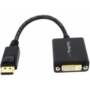 StarTech.com DisplayPort® auf DVI Adapter - DP (St) zu DVI (Bu) Video-Konverter - Schwarz