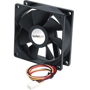 StarTech.com 92mm Gehäuselüfter - Lüfter für PC Gehäuse mit 3-pin Molex Stecker - 92 mm Maximum Fan Diameter - 60,65m³/h M