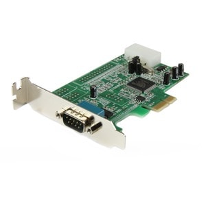 1 Port Serielle PCI Express RS232 Adapter Karte, Serielle RS232 Kontroller Karte, 16550 UART, Niedrigprofil, Windows & Lin