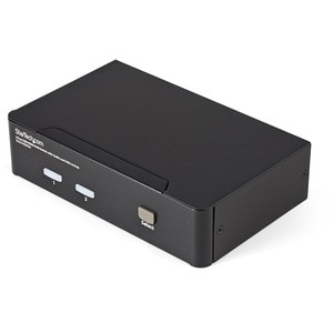 StarTech.com 2 Port USB HDMI KVM Switch mit Audio und USB 2.0 Hub - 2 Computer - 1 Lokaler Benutzer(n) - WUXGA - 1920 x 12