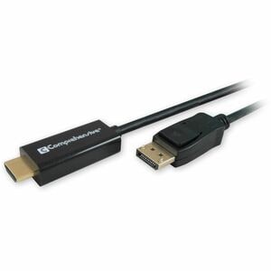 6FT DISPLAYPORT TO HDMI CABLE STANDARD SERIES LIFETIME WARRANTY