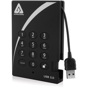 1TB AES-XTS PADLOCK SECURE  USB 3.0 256BIT ENCRYPT TAA COMP