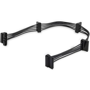 StarTech.com 4x SATA Splitter Adapterkabel - Cable for Festplatte, Computer, Optisches Laufwerk, Stromversorgung - Splitte