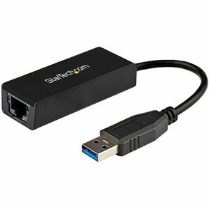 StarTech.com USB 3.0 Gigabit Netzwerkadapter für Windows und Mac, 10/100/1000 NIC Netzwerk Konverter, USB zu Gb Netzwerk A